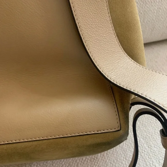 JW ANDERSON Tan Backpack with Gold Accents - Picture 11 of 16